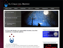Tablet Screenshot of elcircodelmundo.com